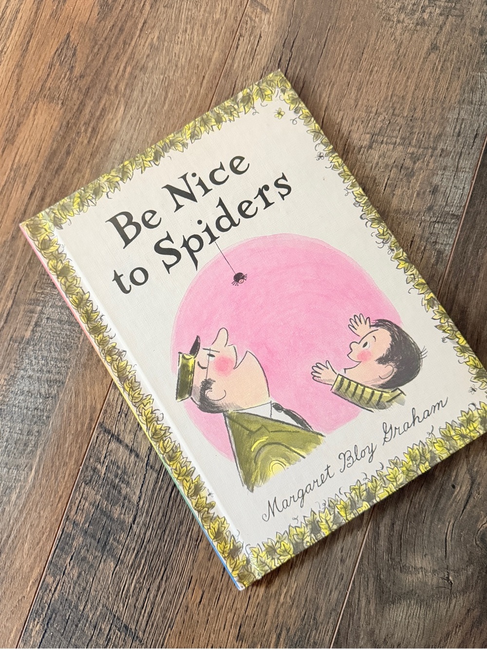 Be Nice to Spiders Margaret Bloy Graham 1967 Library of Congress Vintage